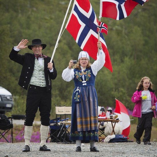 El pueblo ha renacido una y otra vez como ave fénix. vista de Hammerfest