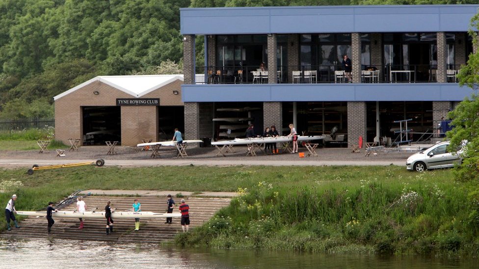 Tyne Rowing Club s 1m boathouse officially opened BBC News