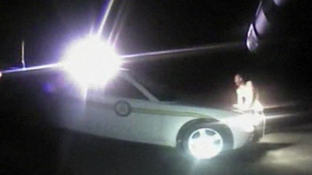 Naked Man Steals Police Car In New Mexico Bbc News 