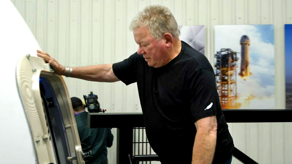 Star Trek star William Shatner ready to boldly go into space