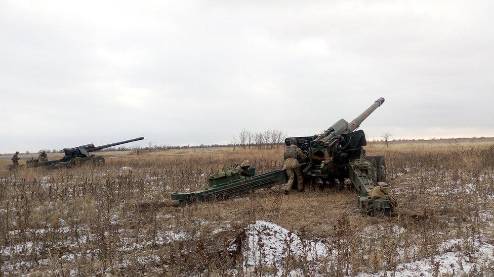 Боевые действия с применением артиллерии продолжаются