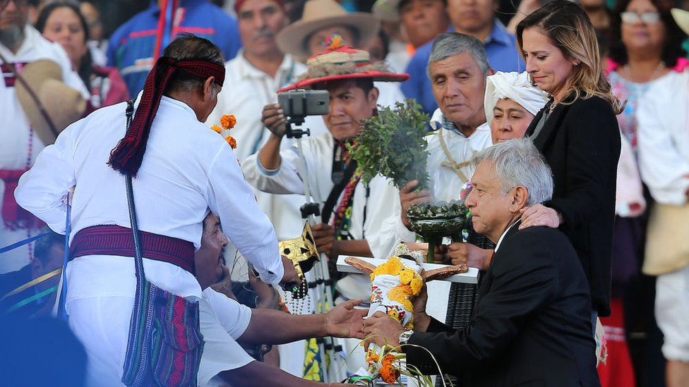 Ceremonia de investidura de Andrés Manuel López Obrador