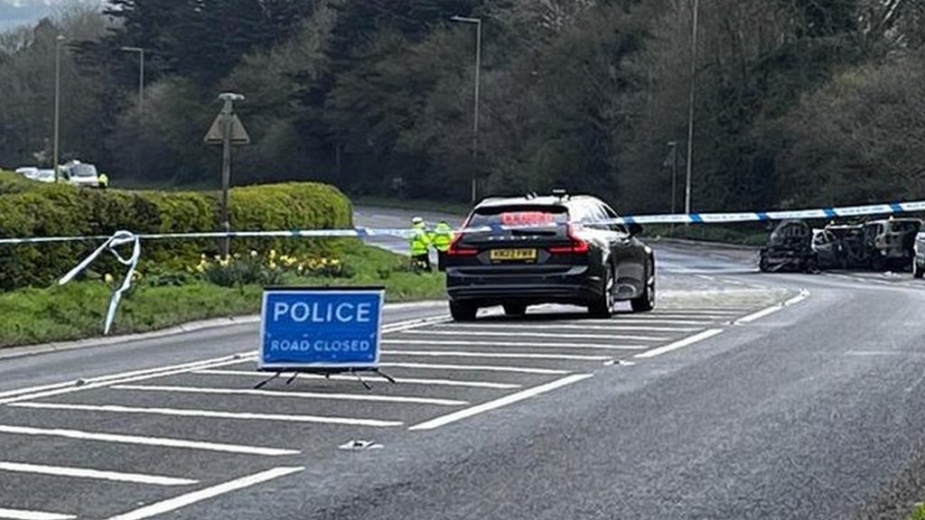 Person dies in crash on A38 near Bristol Airport BBC News