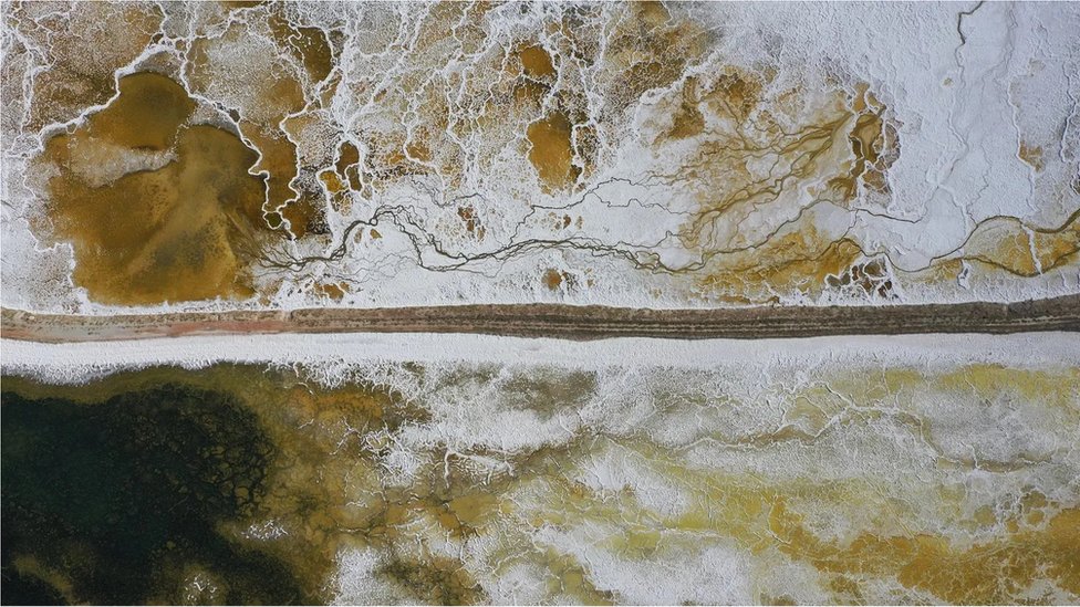 Obras de la mina Eti