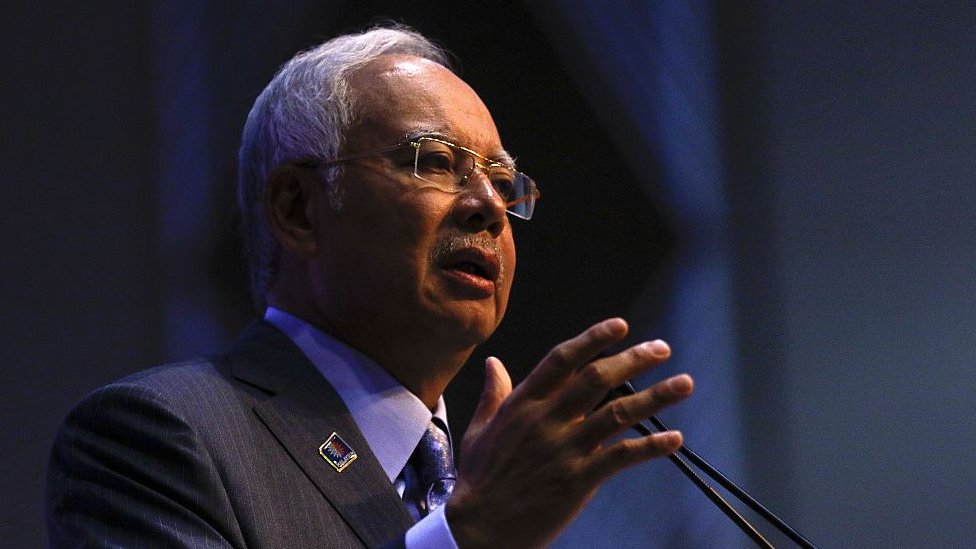 Premijer Malezije Nadžib Razak govori povodom revizije budžetu u januaru 2015