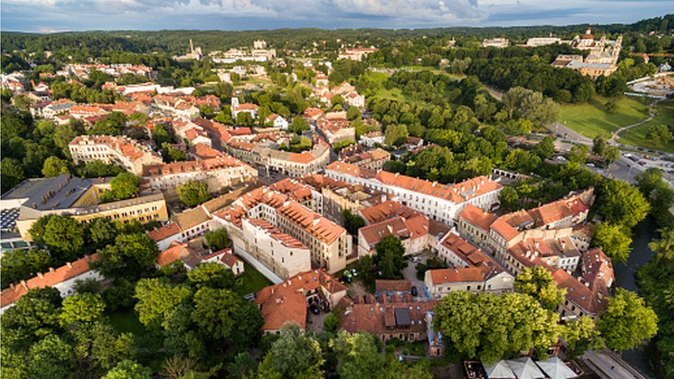 أوزوبيس جزء من العاصمة فيلنيوس