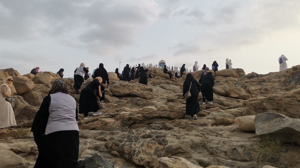 Jabal Rahmah, Arafah yang tak biasanya sepi pada musim haji 2020.