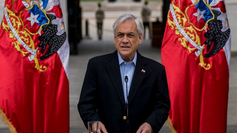 Şili Devlet Başkanı Sebastian Piñera