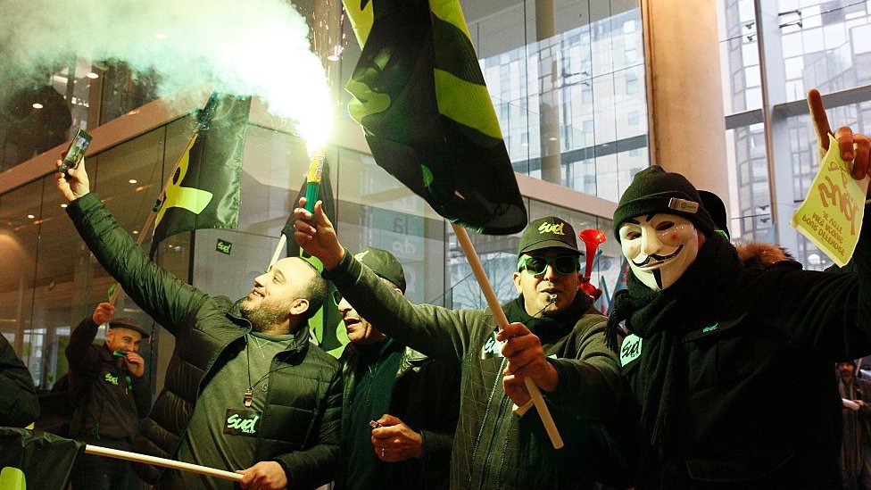 Las sucesivas reformas laborales han generado protestas. Protesta