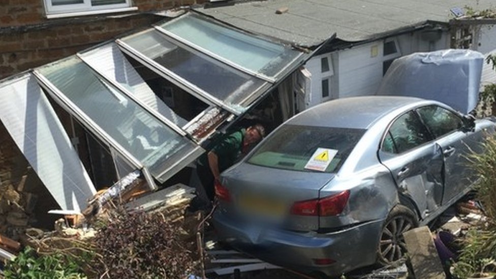 Kitchen Wrecked As Rutland Woman S Home Hit For 10th Time Bbc News