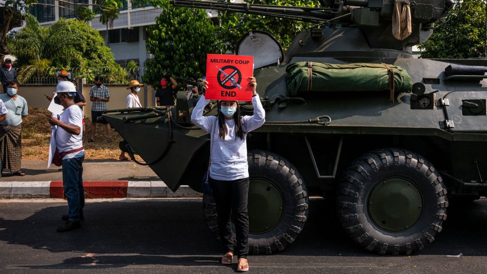 Myanmar Coup Protesters Face Up To Years In Prison Under New Law c News