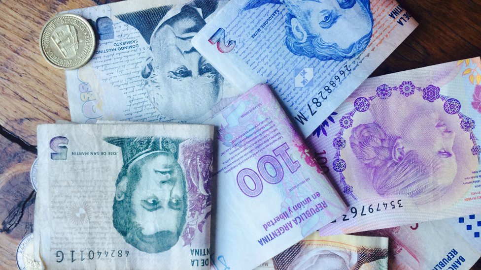 Pesos argentinos