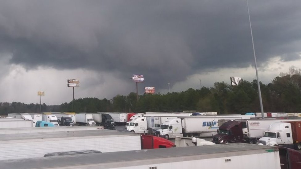 Un tornado en Georgia