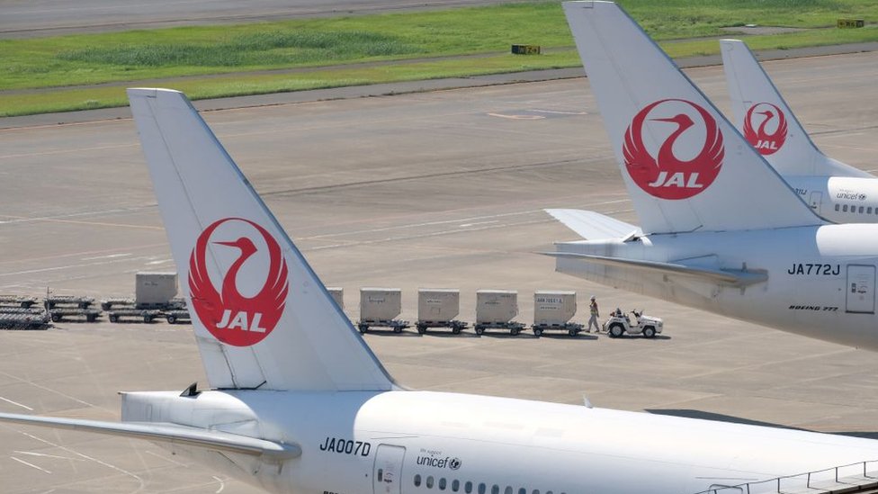 Japan Airlines avión