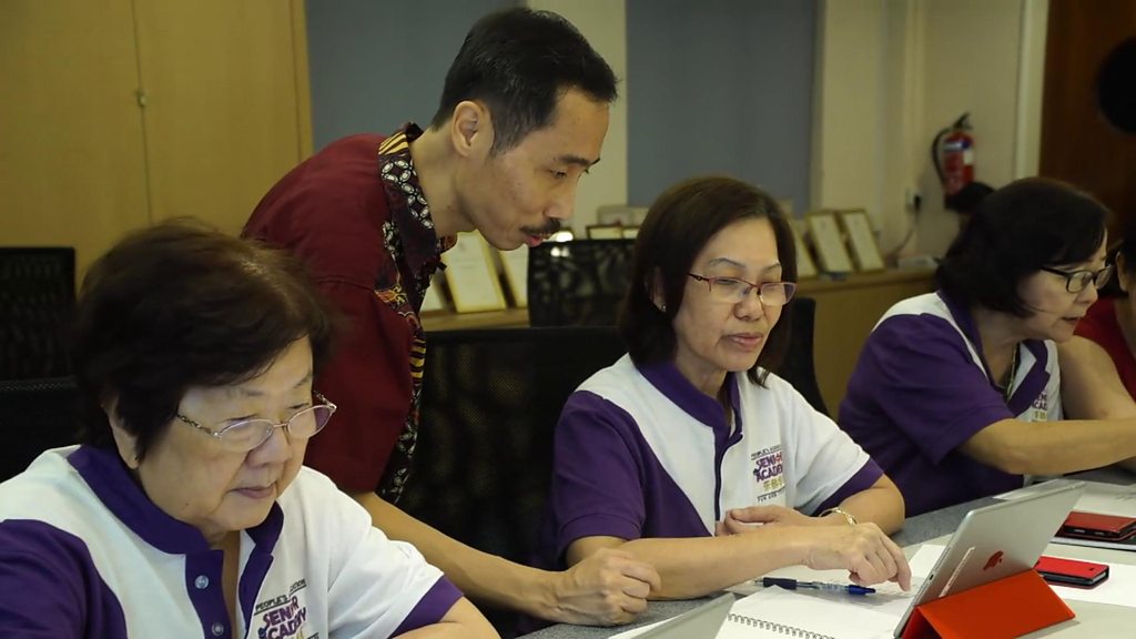 The senior citizens taking on coding