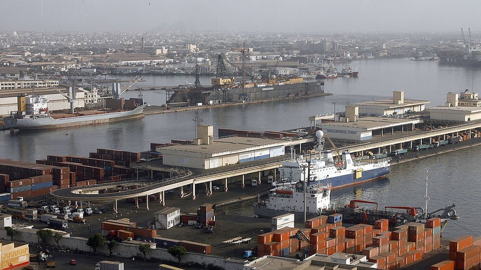 Порт Дакар (фото из архива)