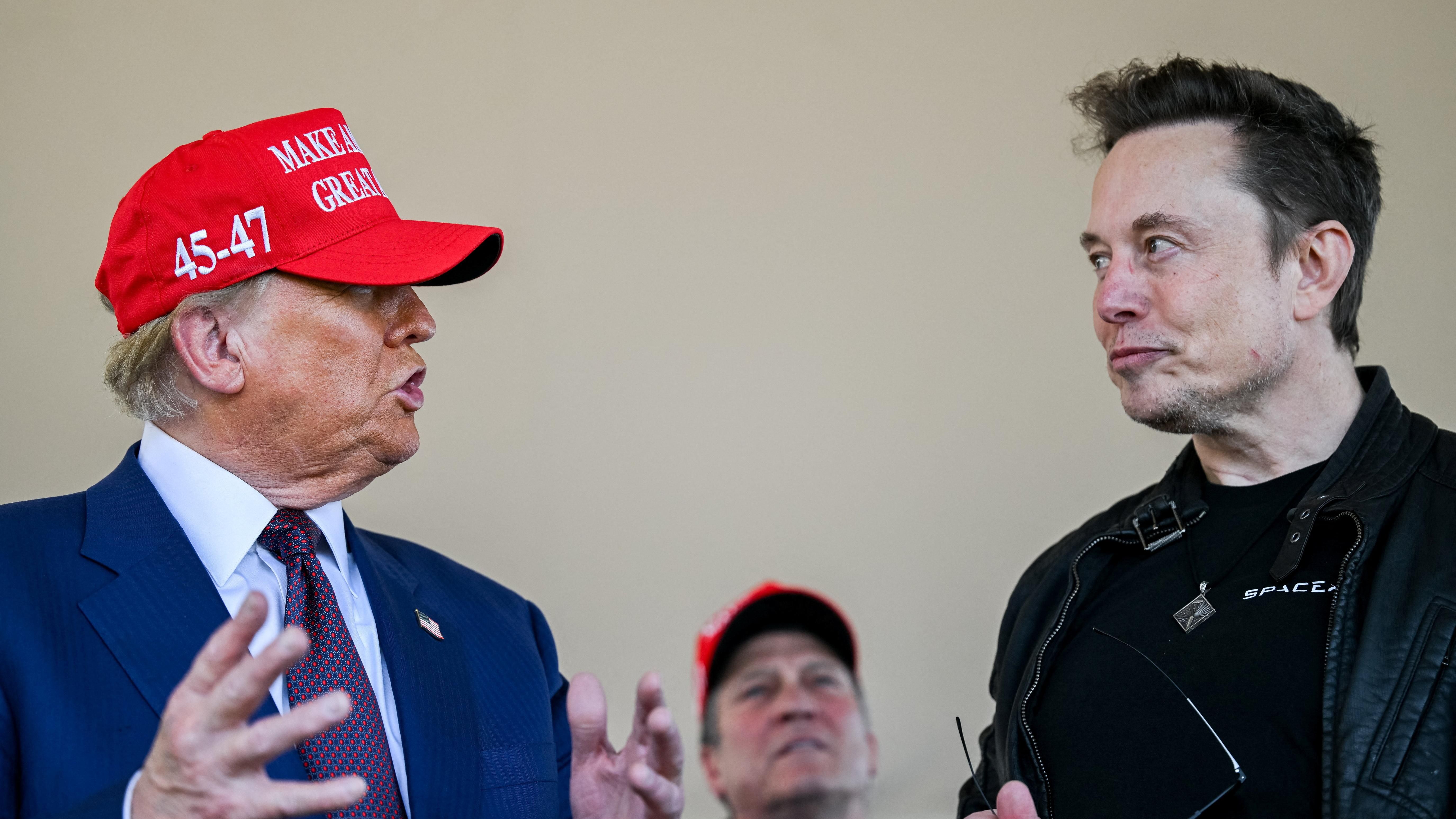 Trump and Musk trade insults as row explodes in public view