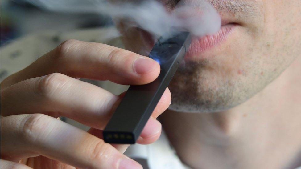 E-cigarette use among US teens rises dramatically, study says - BBC News