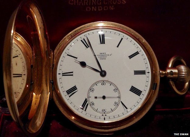 winston churchill pocket watch