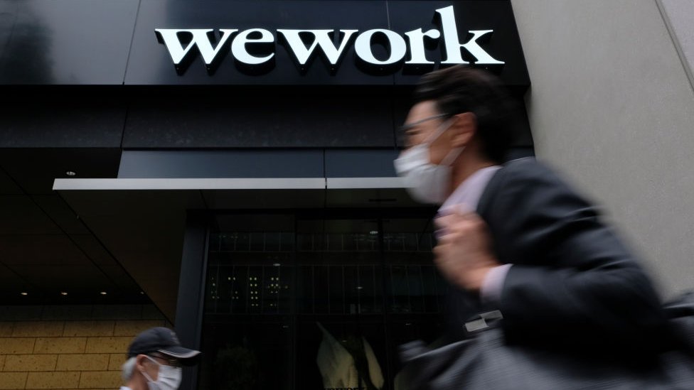 WeWork reports loss of nearly $2.1bn ahead of stock market debut