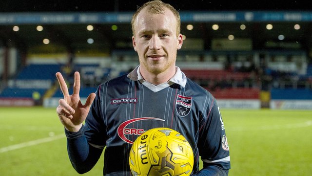 Ross County forward Liam Boyce