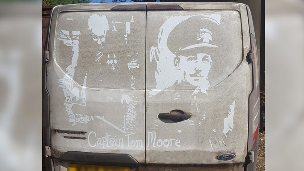 Картина фургона капитана Тома