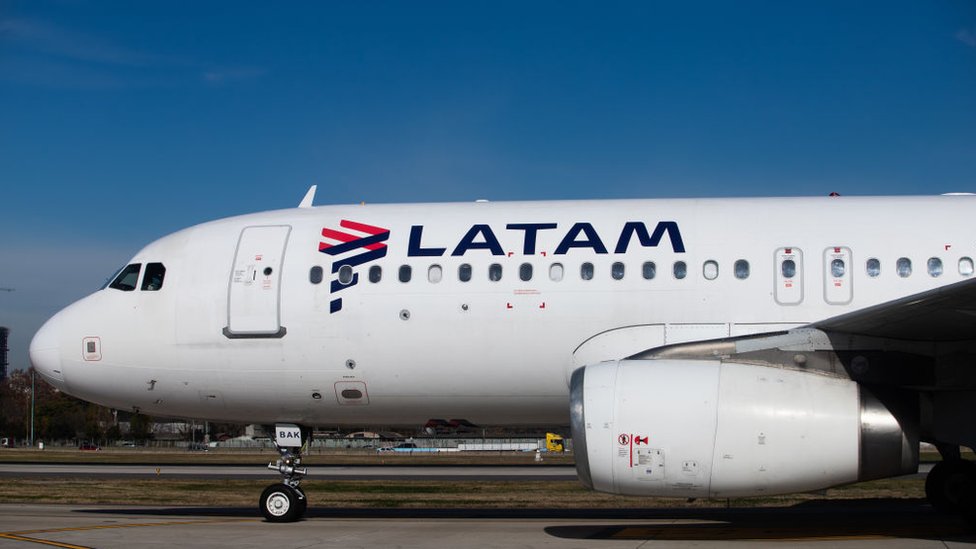 Avión de Latam