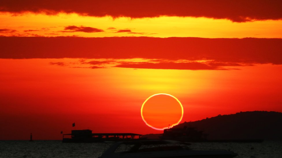 'Ring of fire' eclipse to sweep across Earth