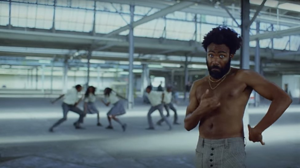 Кадр из клипа Childish Gambino