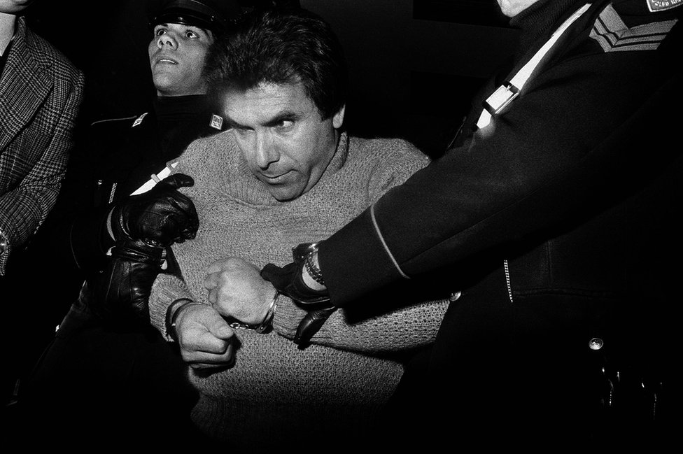 Босс мафии Леолука Багарелла арестован, Палермо, 1980