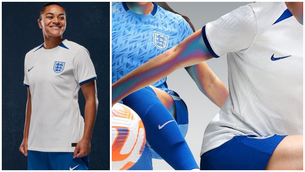 New England women's kit adds blue shorts over period concerns