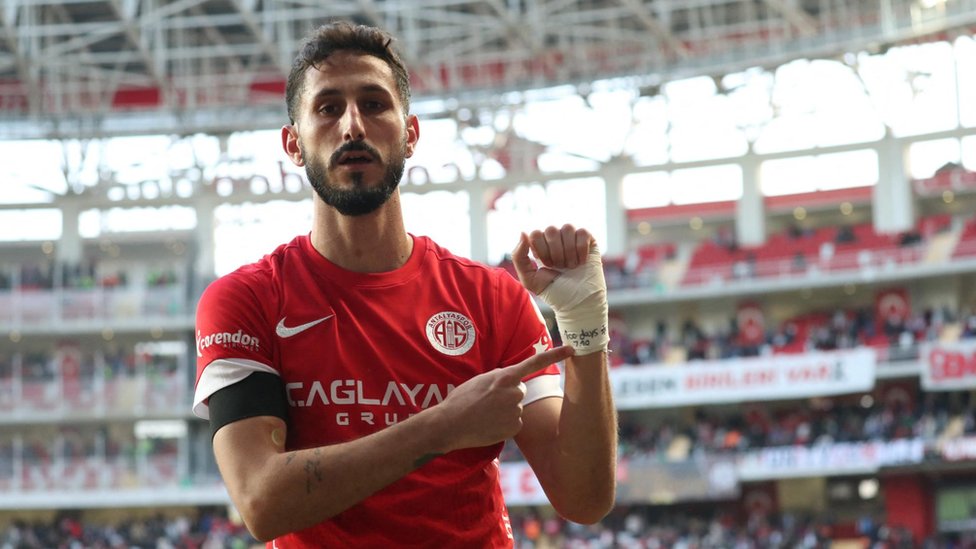 Sagiv Jehezkel je slavio izjednačenje u 68. minutu u utakmici turske Superlige protiv Trabzonspora