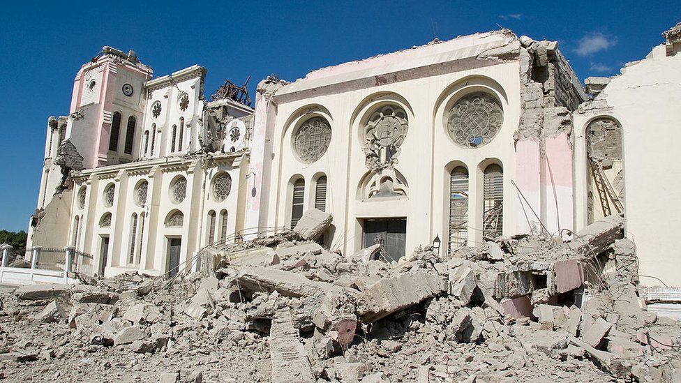 Catedral destruida