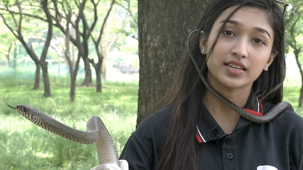 Bangladesh students rescuing snakes and keeping people safe