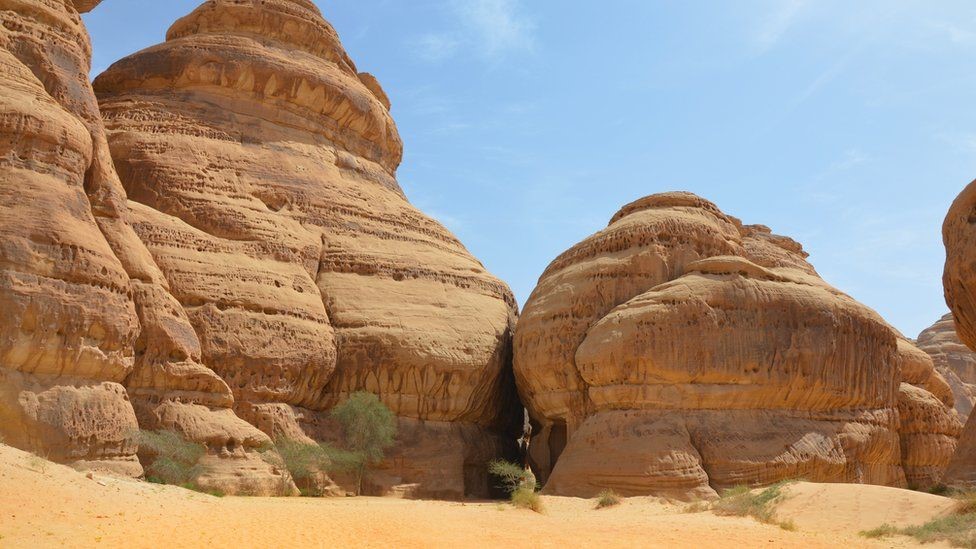 Ruinas de la antigua ciudad de Mada'in Saleh, Ruinas de la antigua ciudad de Mada'in Saleh,