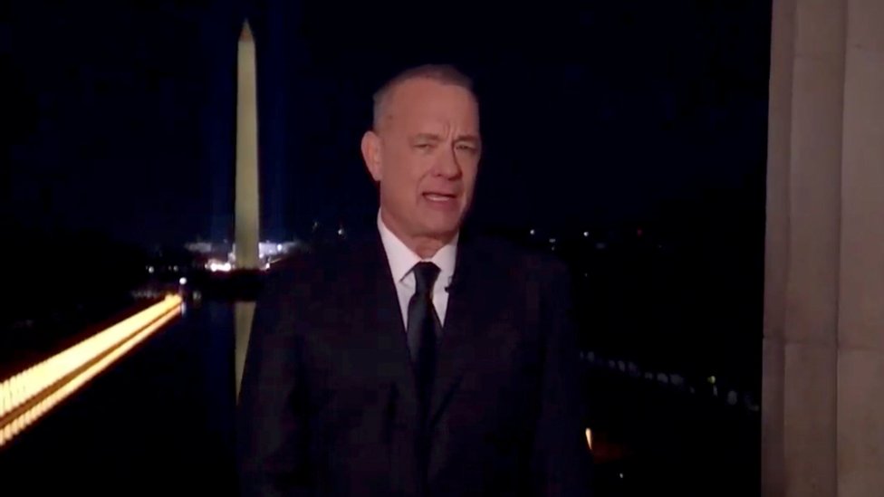 Tom Hanks Hosts Star Studded Concert For Joe Biden S Inauguration Bbc News