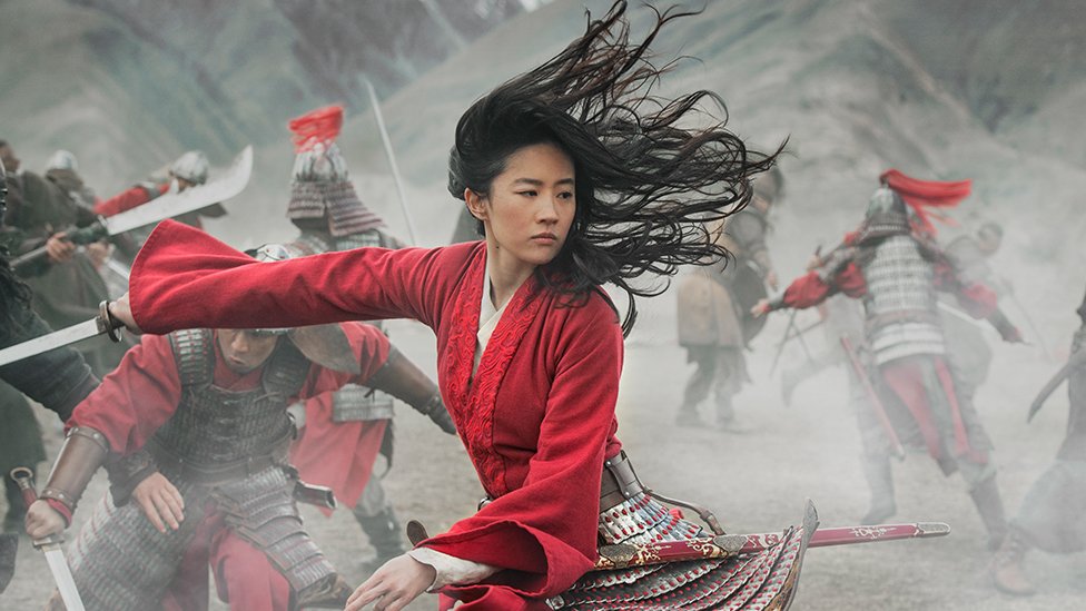 A still from Mulan