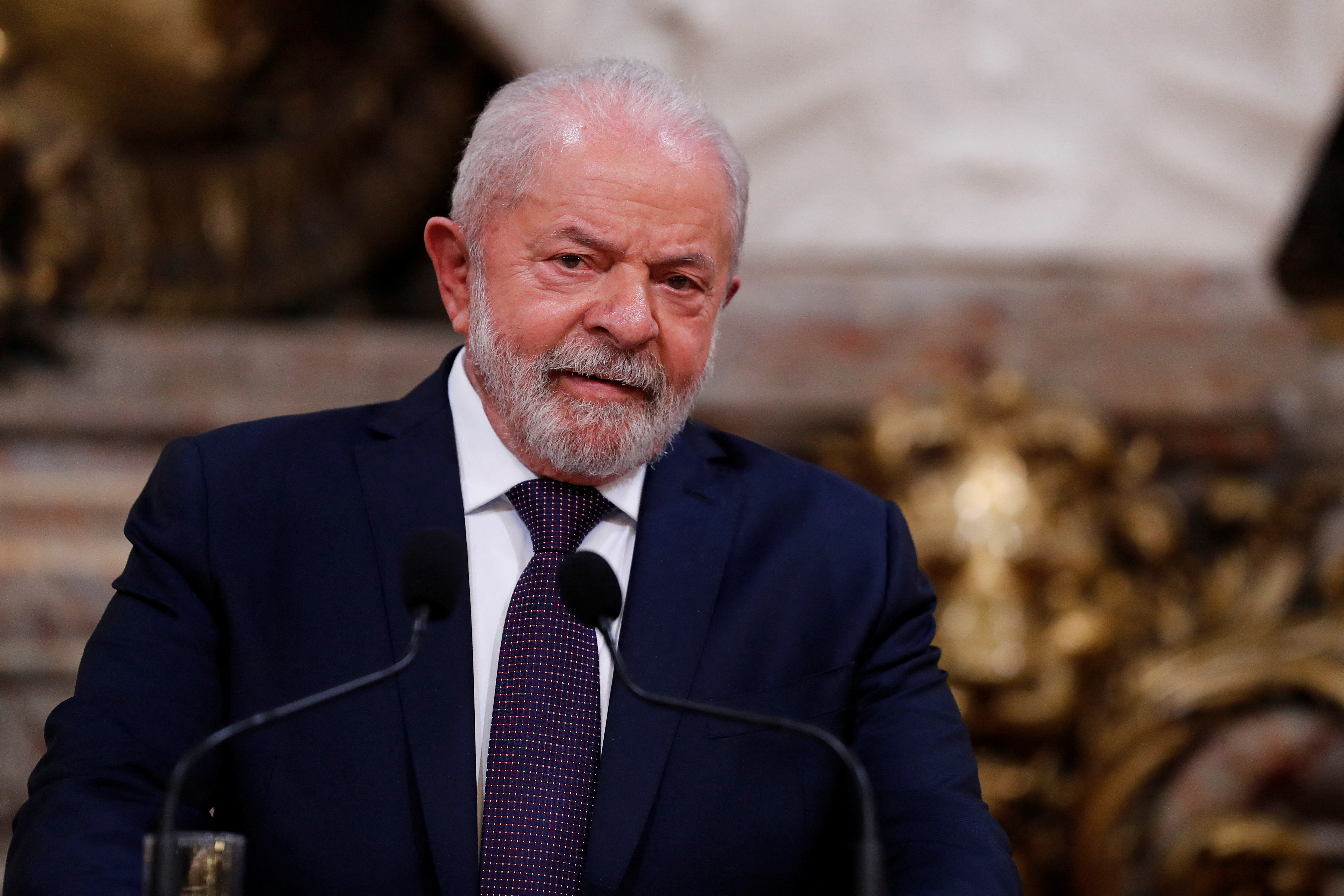 Lula em visita à Argentina