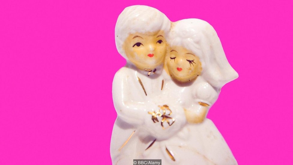 Pareja que se casa