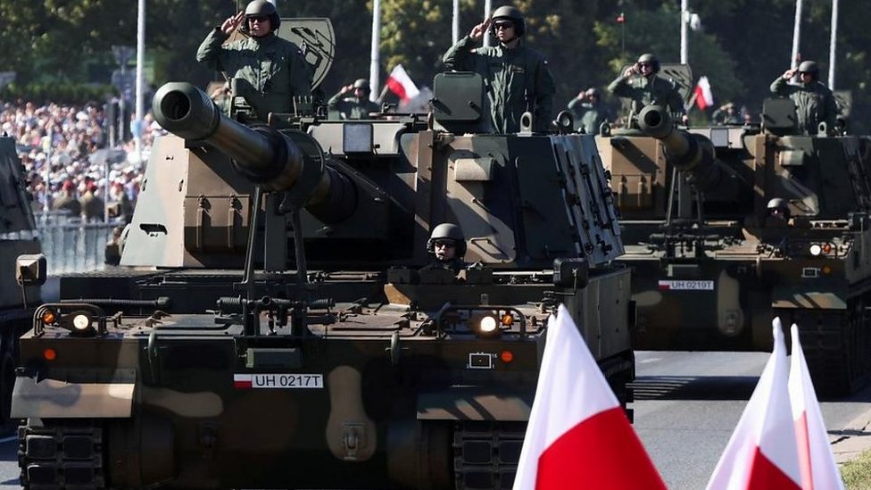 Poland military parade: 'Perfect day to show our strength'