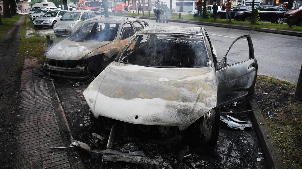 Протесты в Гамбурге