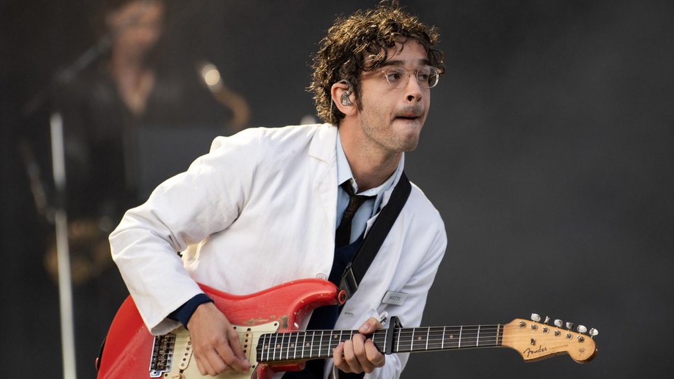 Matty Healy: The 1975 threatened with legal action after Malaysia