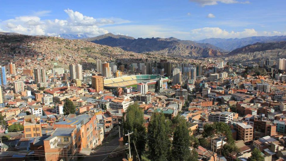 Estadio Hernando Siles, en La Paz.