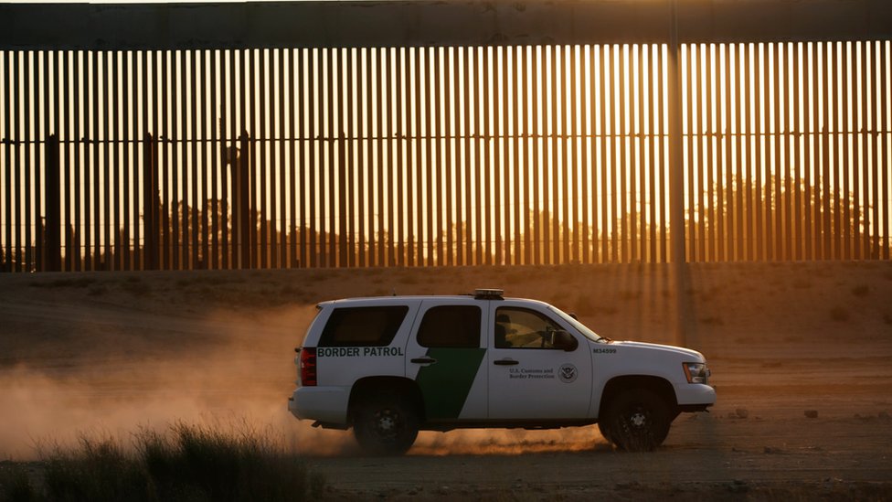 Frontera entre EE.UU. y México en El Paso, Texas