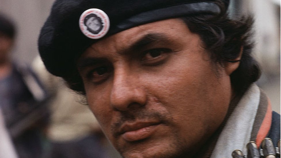 Edén Pastora en sus tiempos como "Comandante Cero".