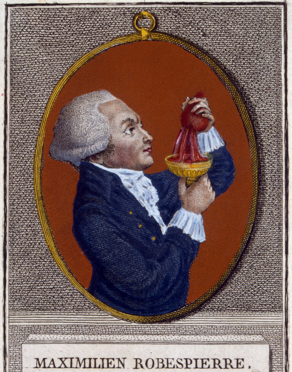 Dibujo de Robespierre