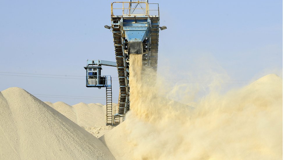 Phosphate facility in Western Sahara