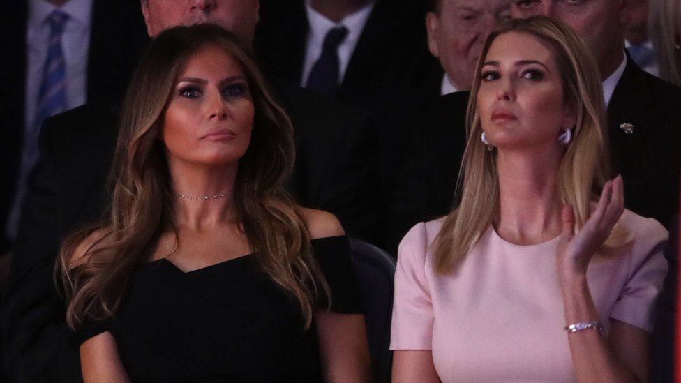 Melania e Ivanka también aparecen en el nuevo libro de Wolff. Melania e Ivanka