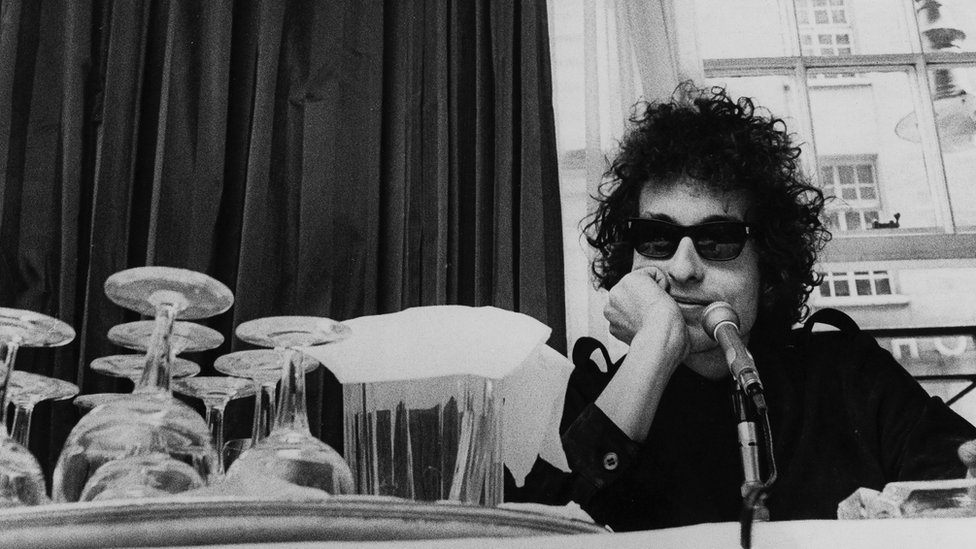 Боб Дилан, сделанный Фионой Адамс в 1966 году