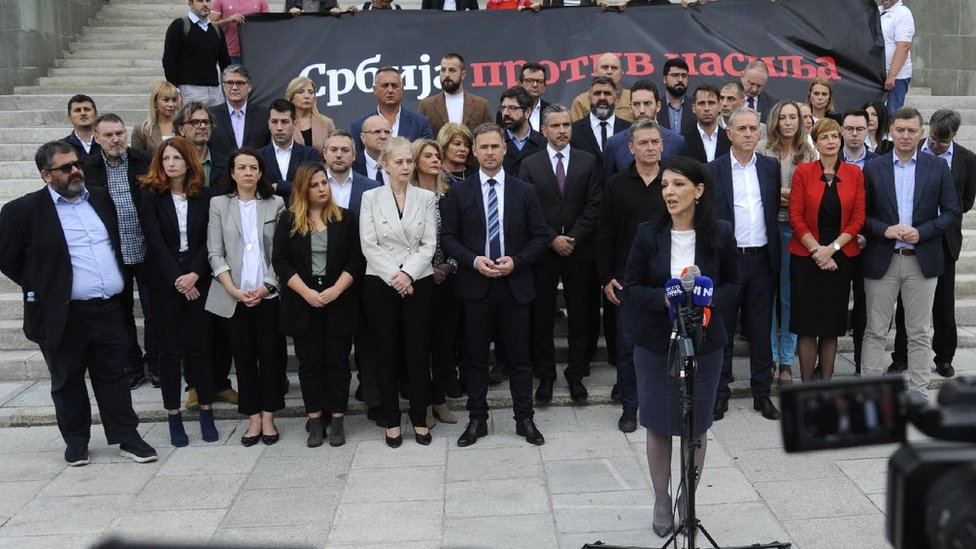 izbori, izbori u Srbiji, opozicija, Srbija protiv nasilja